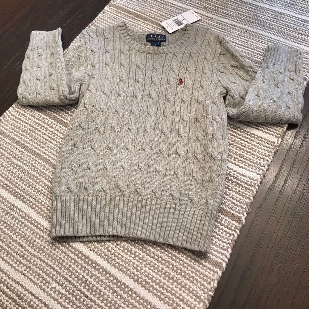 😎Gray boys Polo Sweater 😎